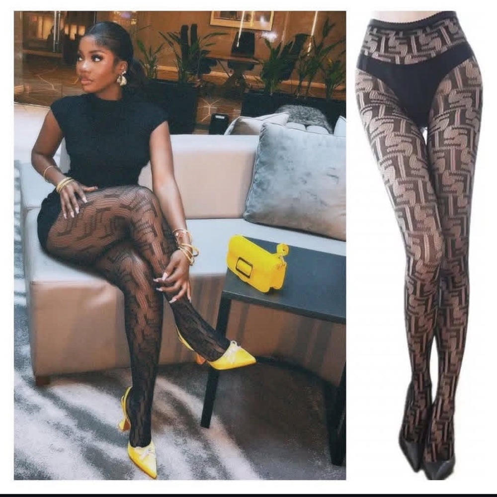 NWOT Double F Fishnet Stockings